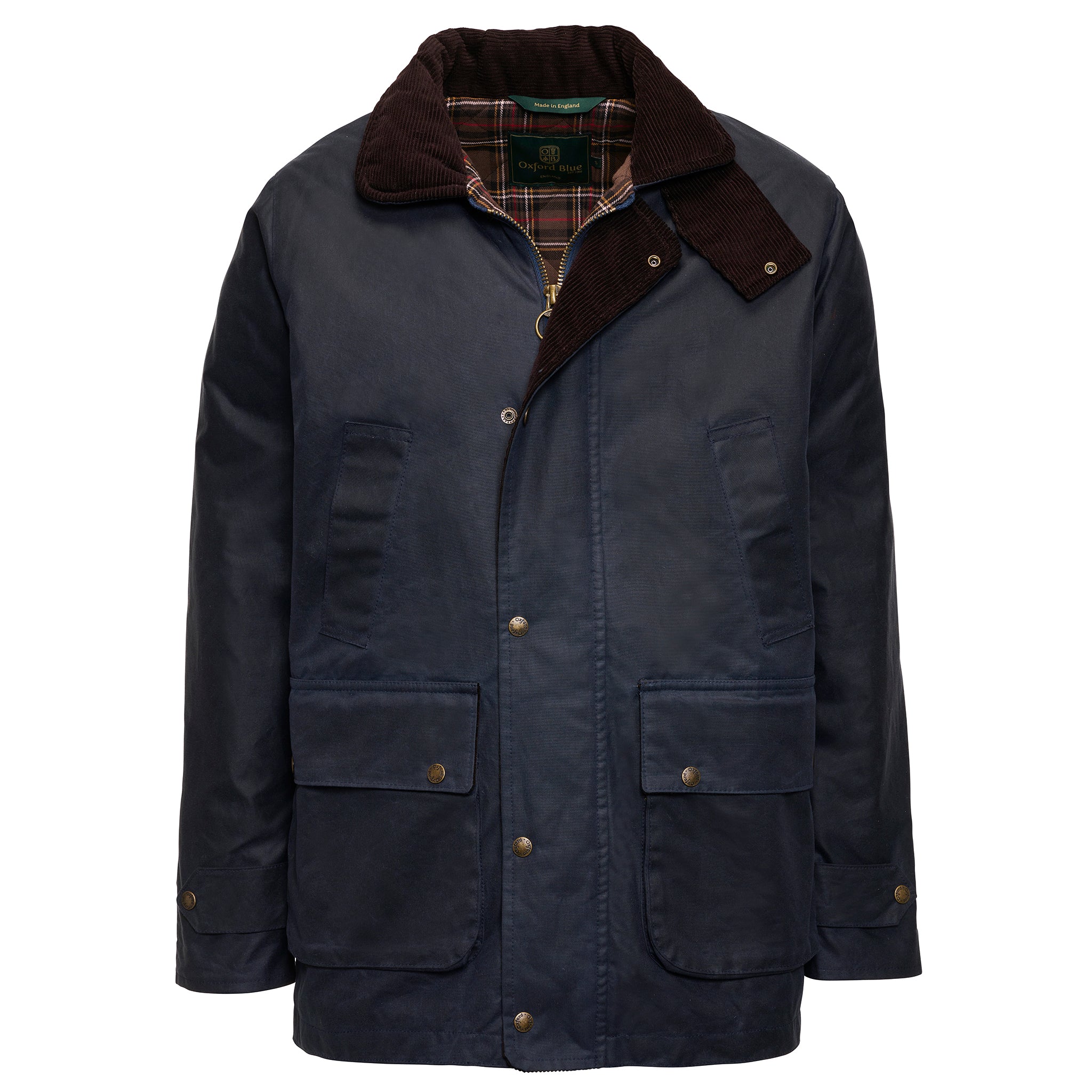 Men s Wax Jackets Knightsbridge NAVY Celtia