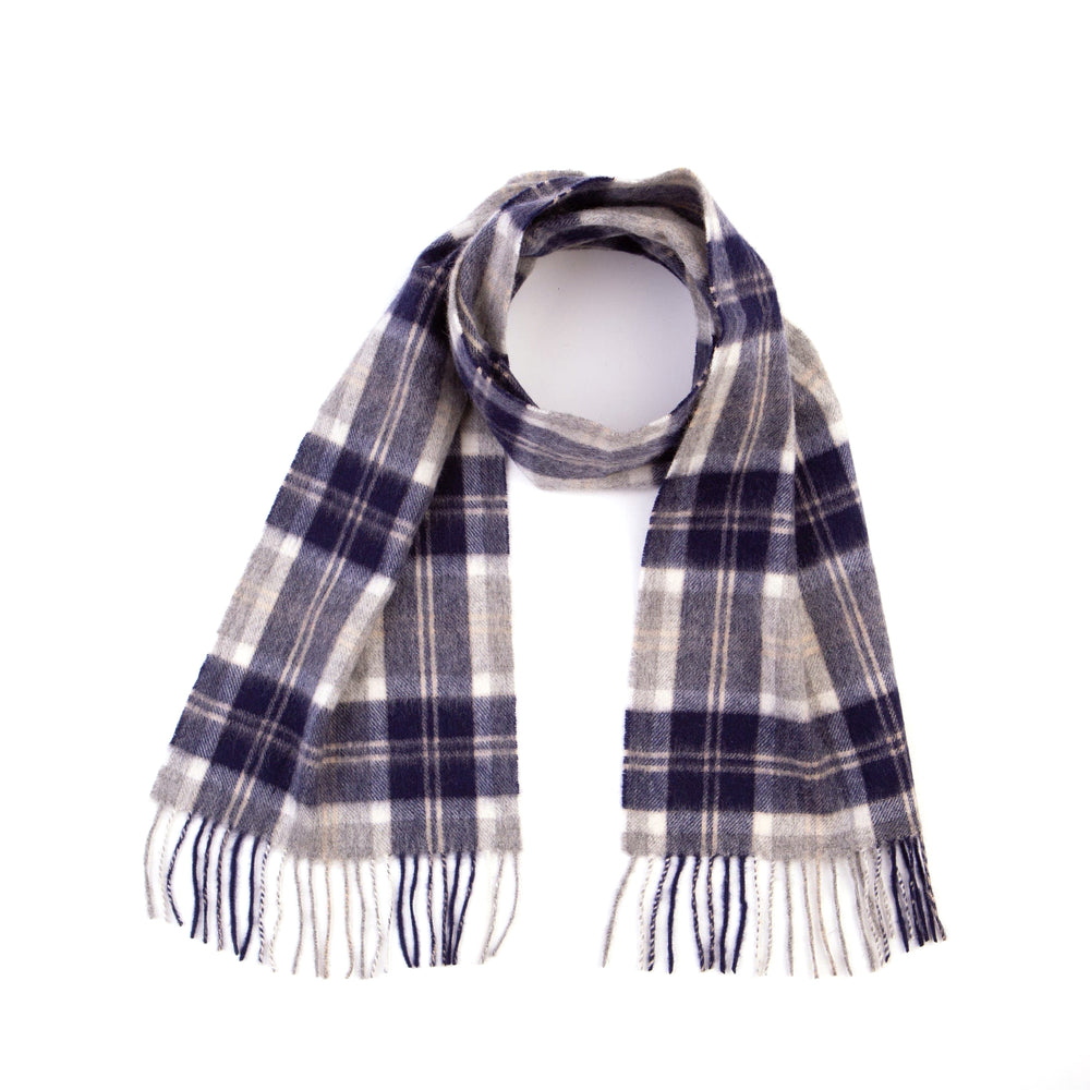 Lambs Wool Scarf - Silver Bannockbane