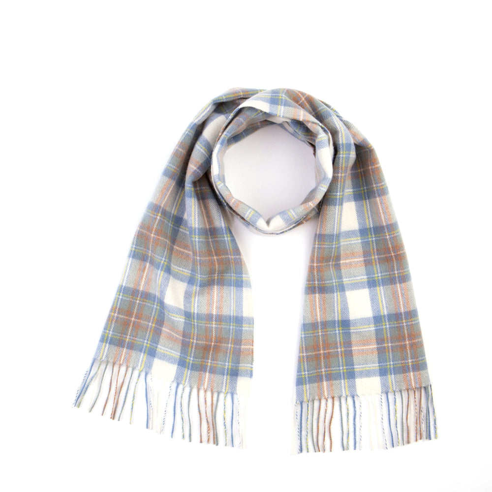 Lambs Wool Scarf -  Blue Stewart