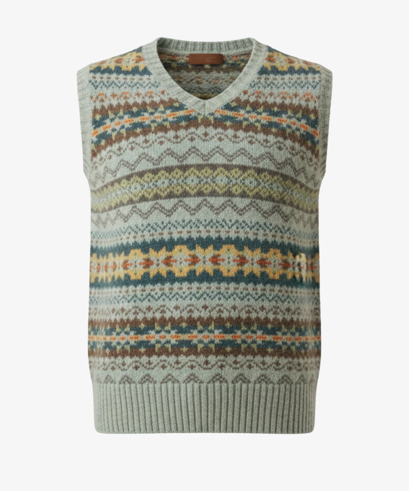 
                  
                    Fair Isle Brodie-väst
                  
                