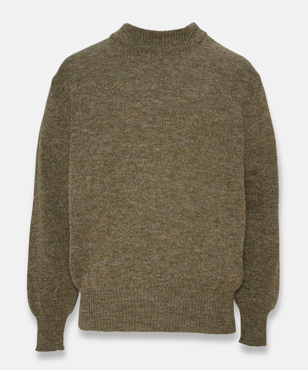 Prestwold Crew Neck Shooting-tröja – Olivgrön