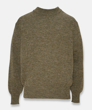 Prestwold Crew Neck Shooting-tröja – Olivgrön