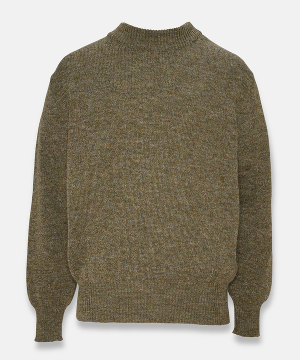Prestwold Crew Neck Shooting-tröja – Olivgrön