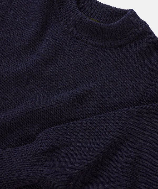 Prestwold Crew Neck Shooting-tröja – Marinblå