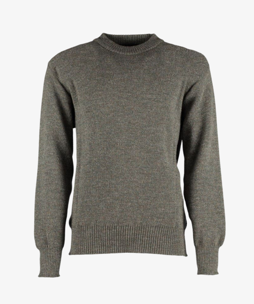 Crew Neck Shooting, Grå