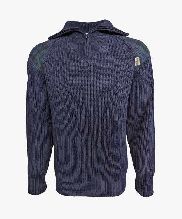 Ulltröja med quarter zip