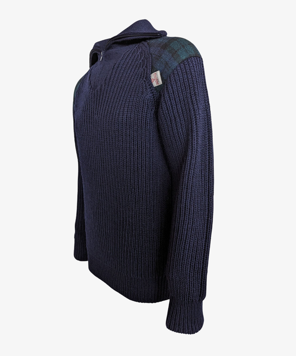 Ulltröja med quarter zip