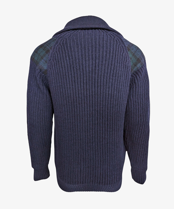 Ulltröja med quarter zip