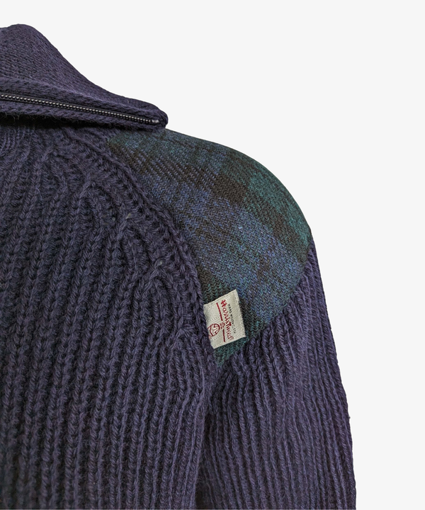 Ulltröja med quarter zip