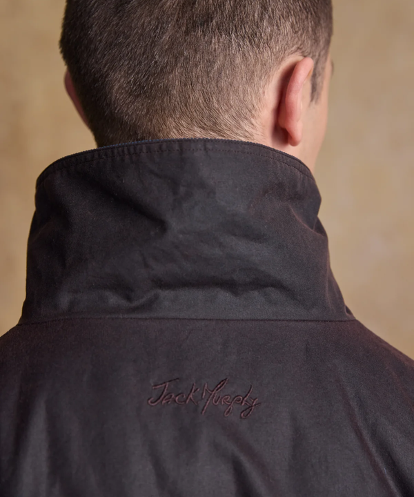 Jack Murphy Vaxjacka i Skotsk Waxed Cotton - Brun