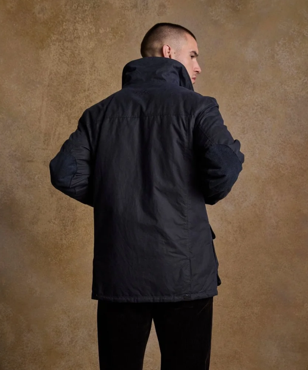 Jack Murphy Vaxjacka i Skotsk Waxed Cotton - Navy