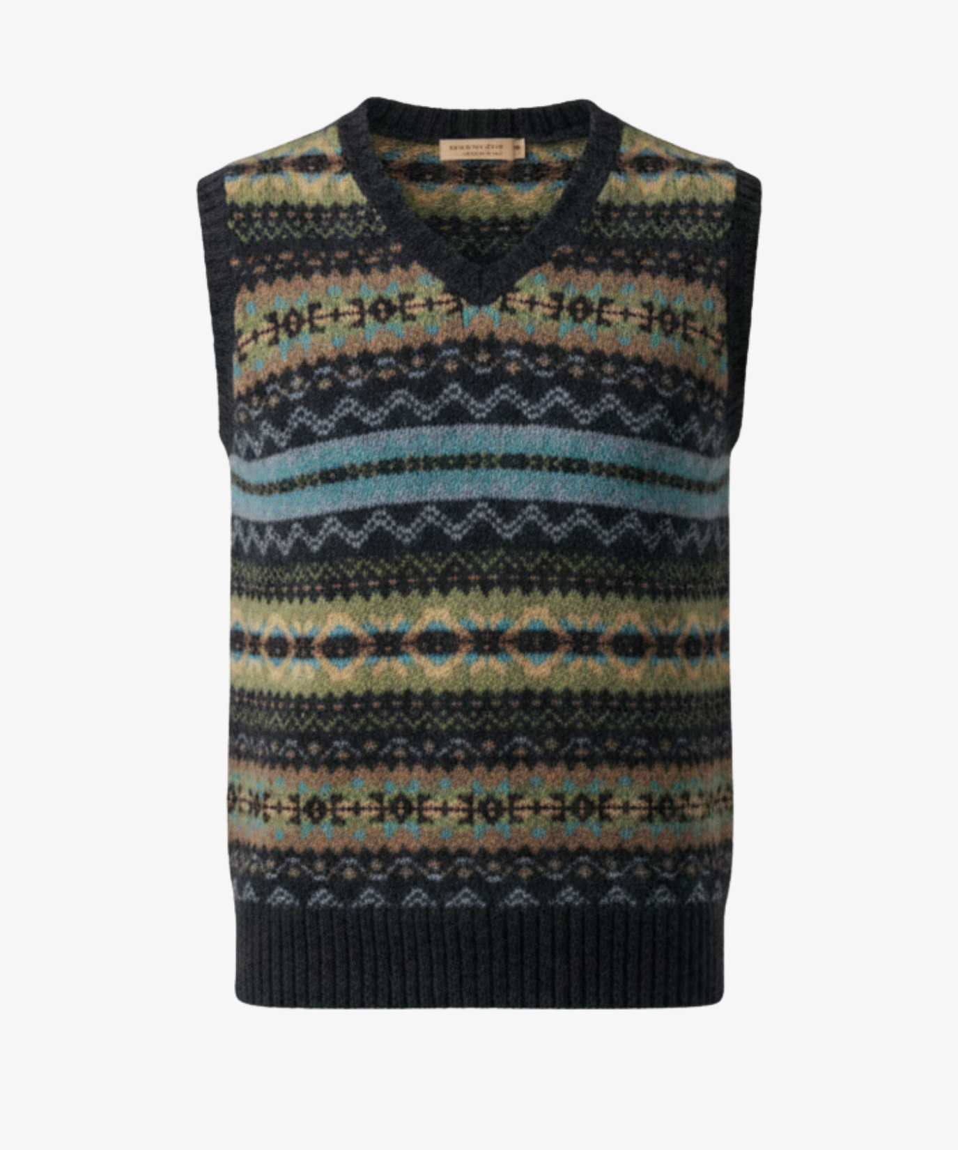 
                  
                    Fair Isle Brodie-väst
                  
                