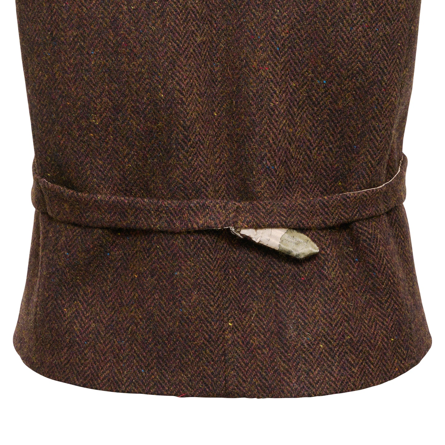 
                  
                    Brown Tweed Herringbone Waistcoat
                  
                