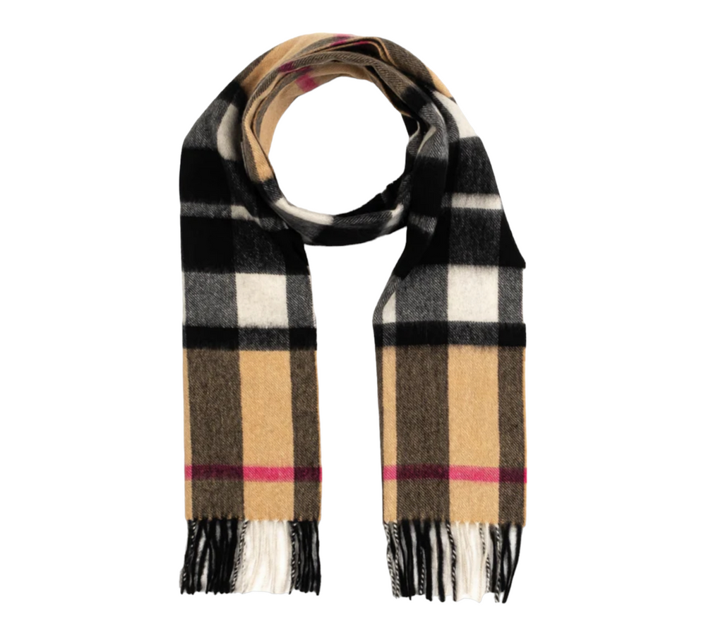 Lambs Wool Scarf - Camel Thompson