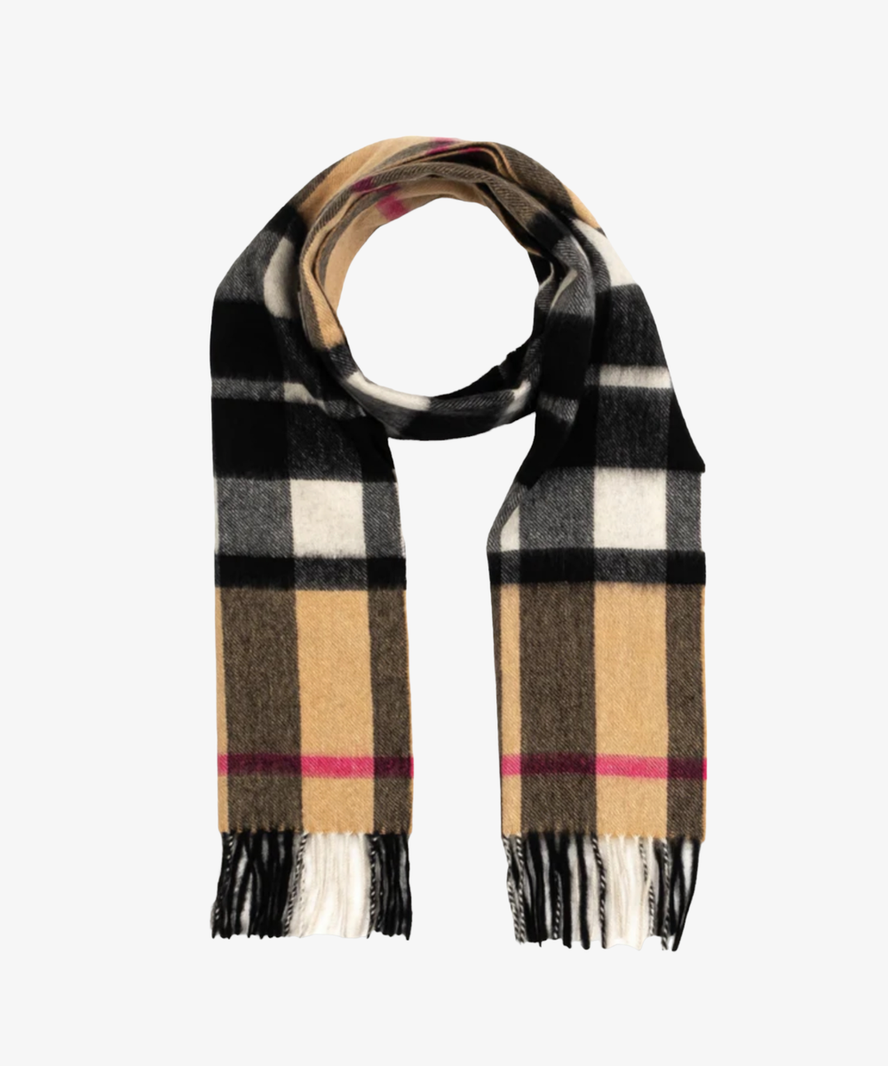 Lammullsscarf – Camel Thompson