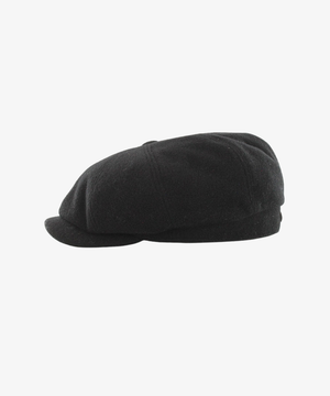 Driving Cap i 100% ull – Svart