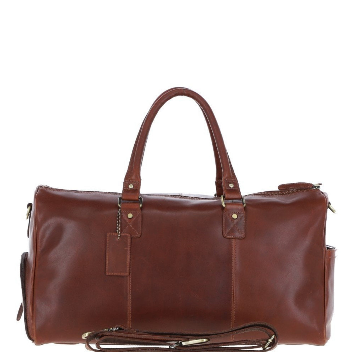 
                  
                    Leather Weekend Bag Chestnut
                  
                