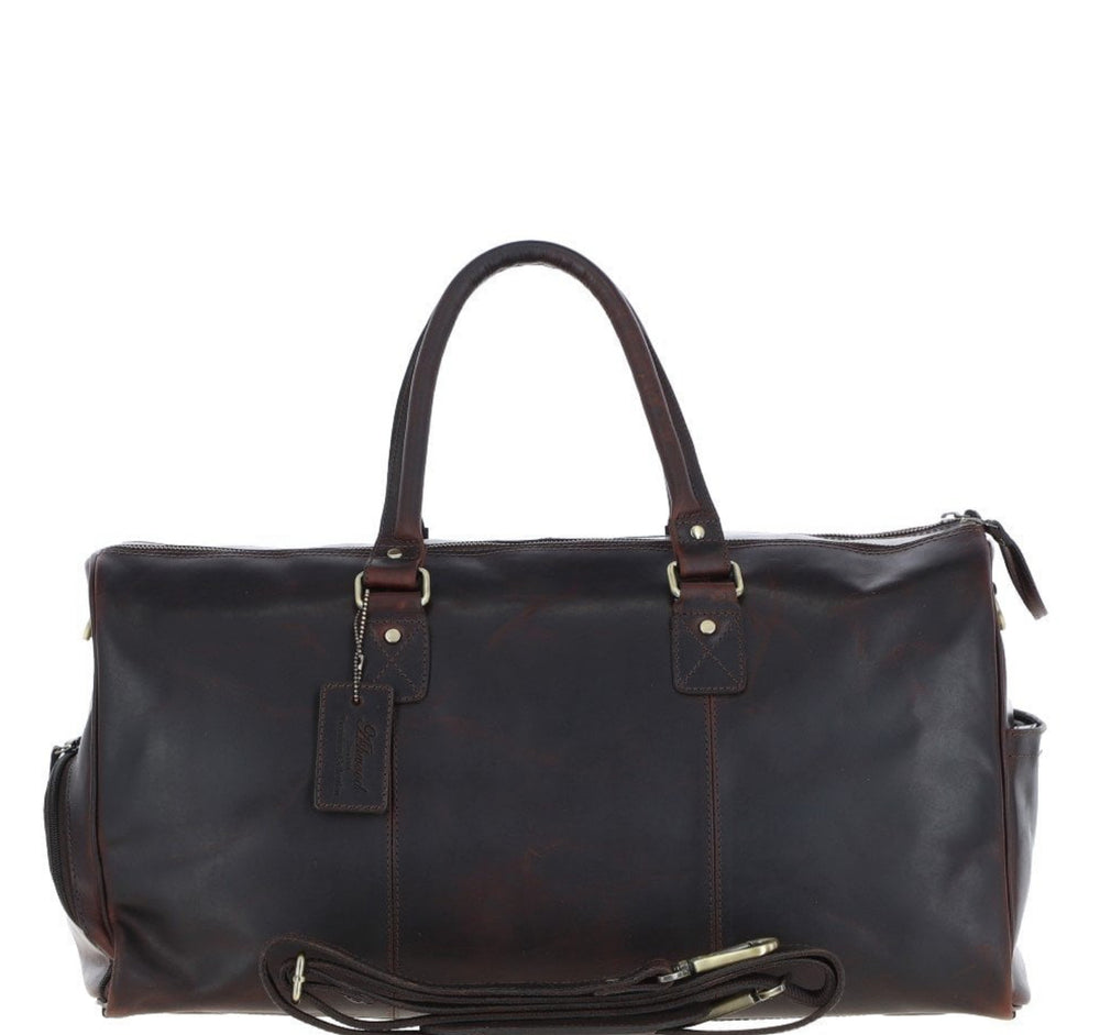 
                  
                    Leather Weekend Bag Brown
                  
                