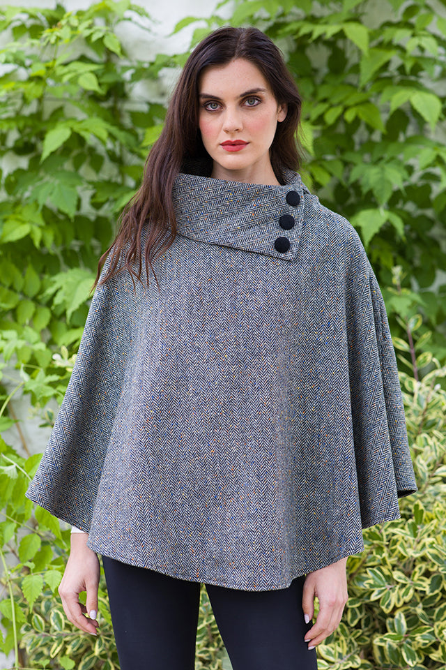 
                  
                    woman's poncho
                  
                
