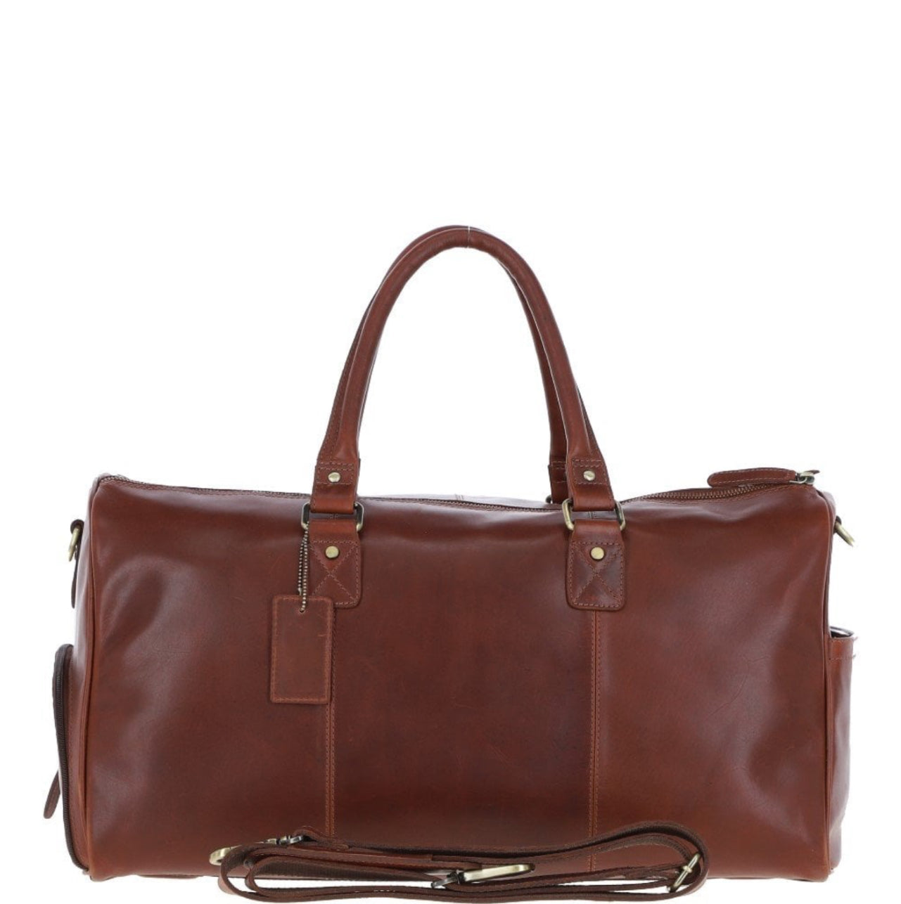 
                  
                    Leather weekend bag
                  
                