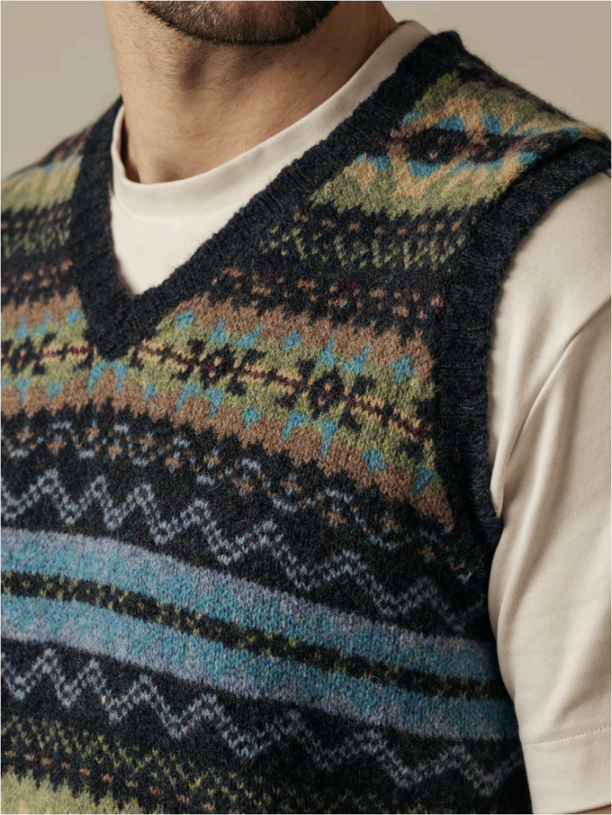 
                  
                    Fair Isle Brodie Vest
                  
                