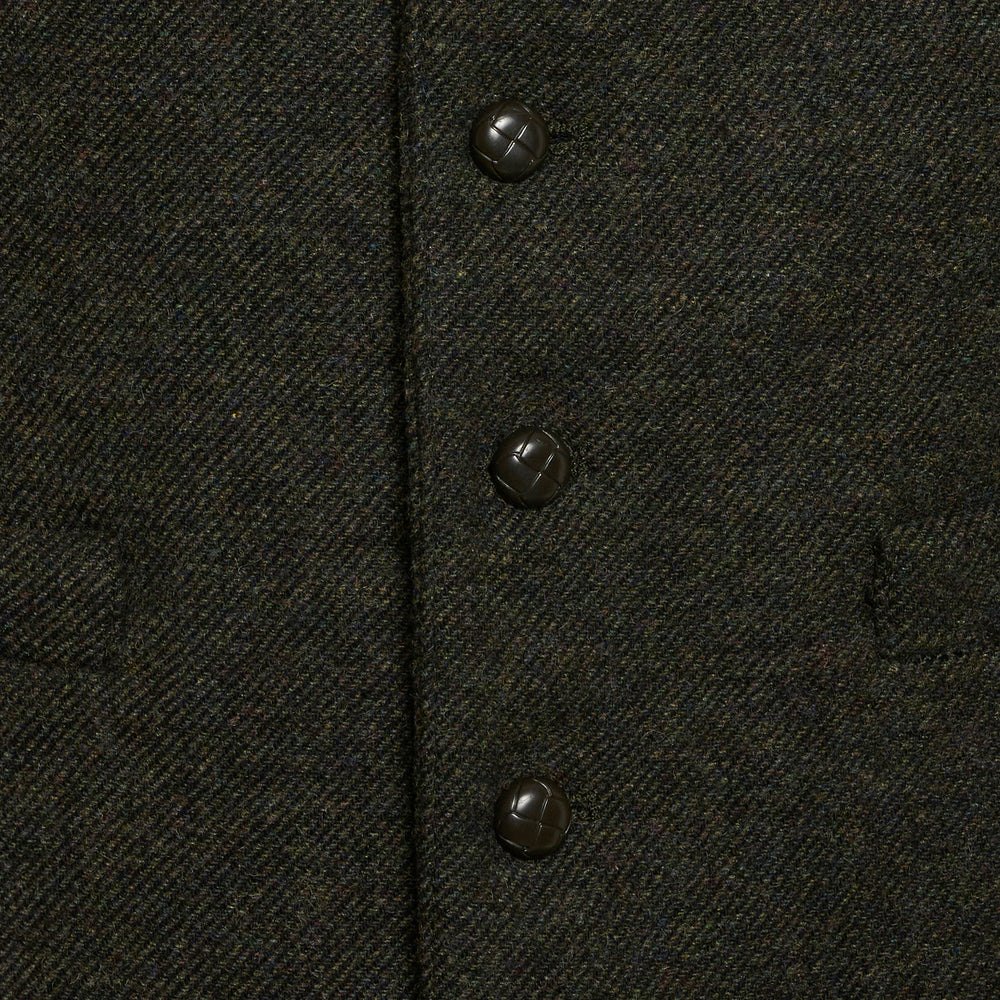 
                  
                    Dark green Tweed Waistcoat
                  
                