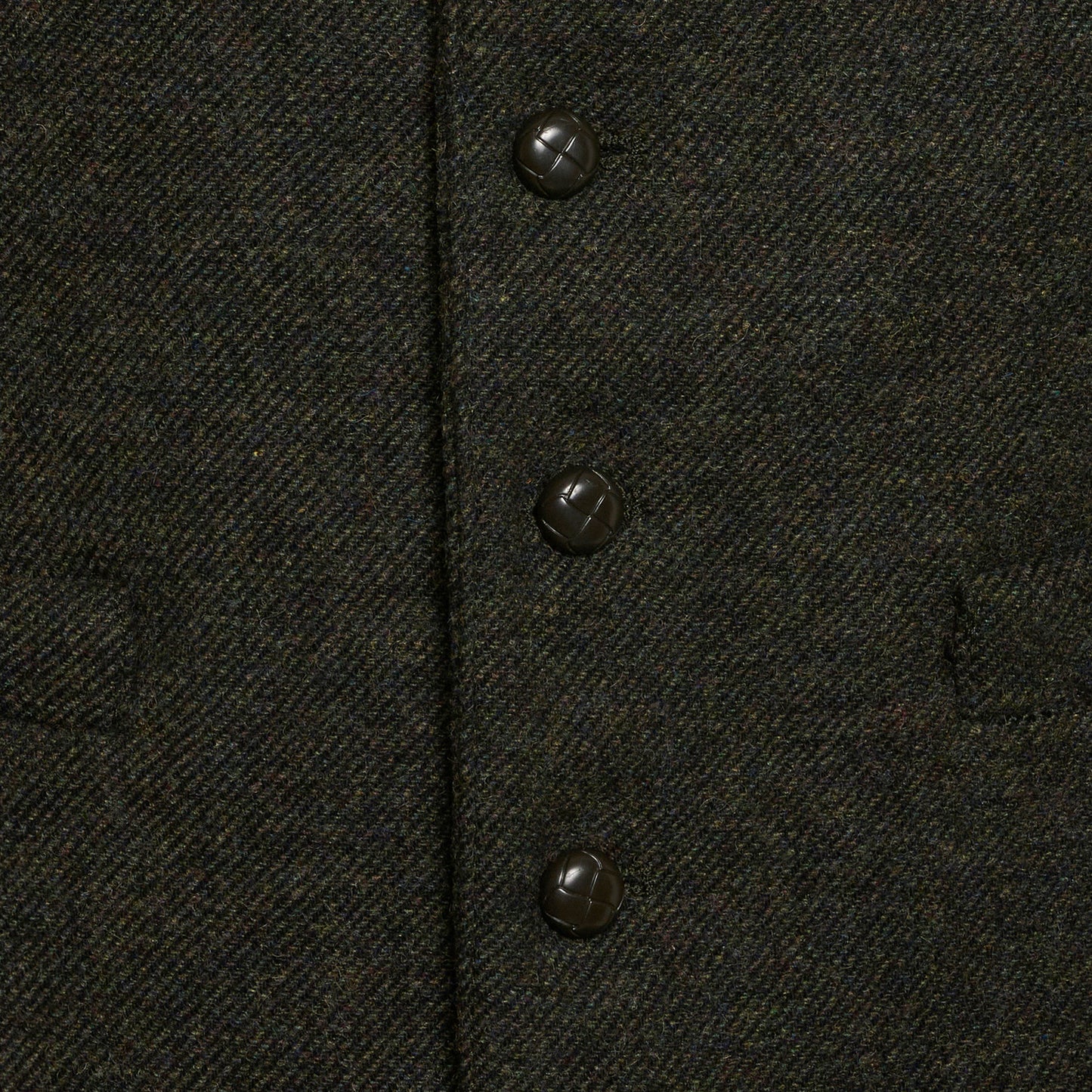 
                  
                    Dark green Tweed Waistcoat
                  
                