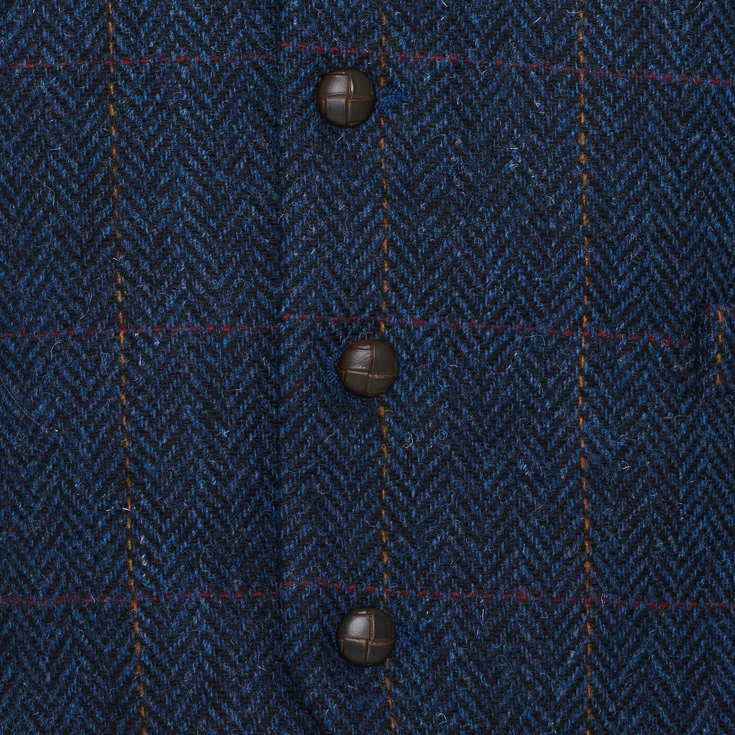 
                  
                    Blue Herringbone Tweed Waistcoat
                  
                